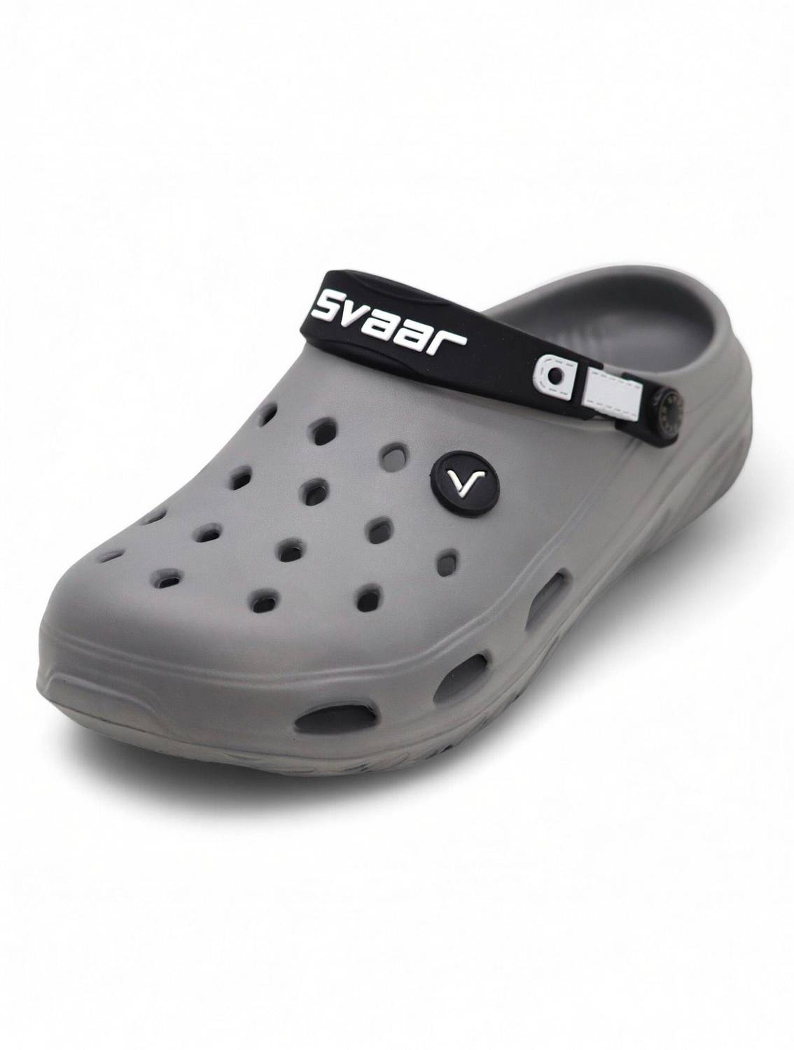 Svaar Men Gray Sandals - Image 1