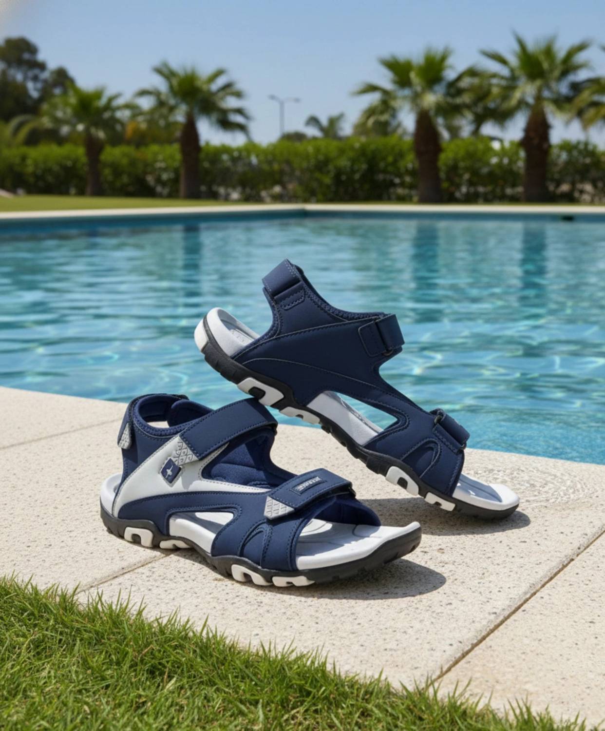 Sparx SS 453 Men Blue Sandals - Image 4