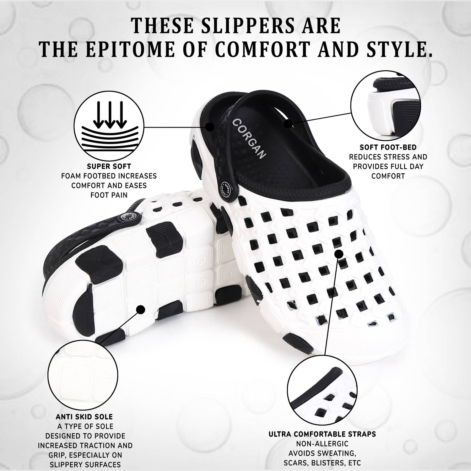 corgan Men Clogs Black - Image 2