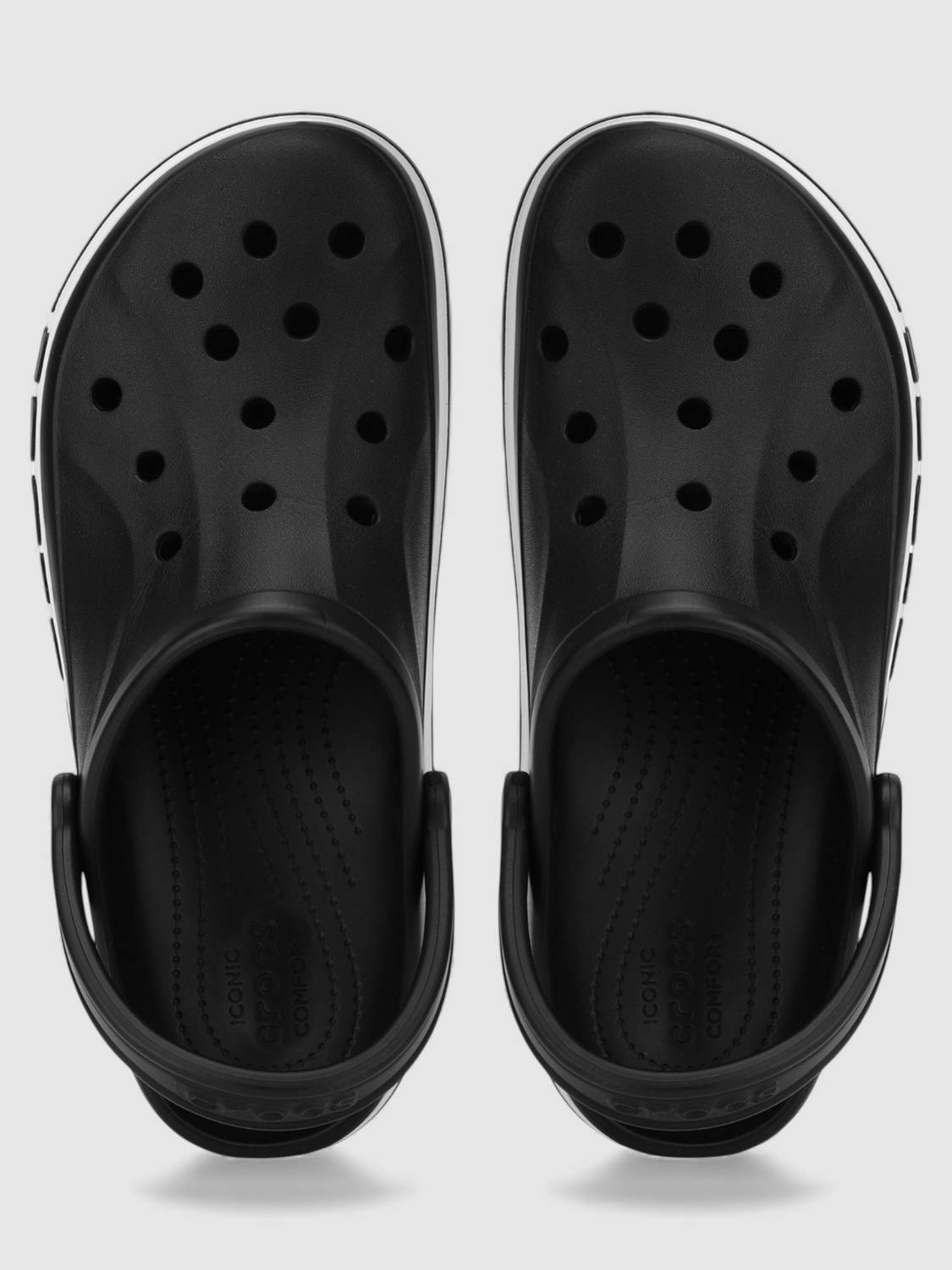CROCS Bayaband Unisex Clogs Black - Image 2