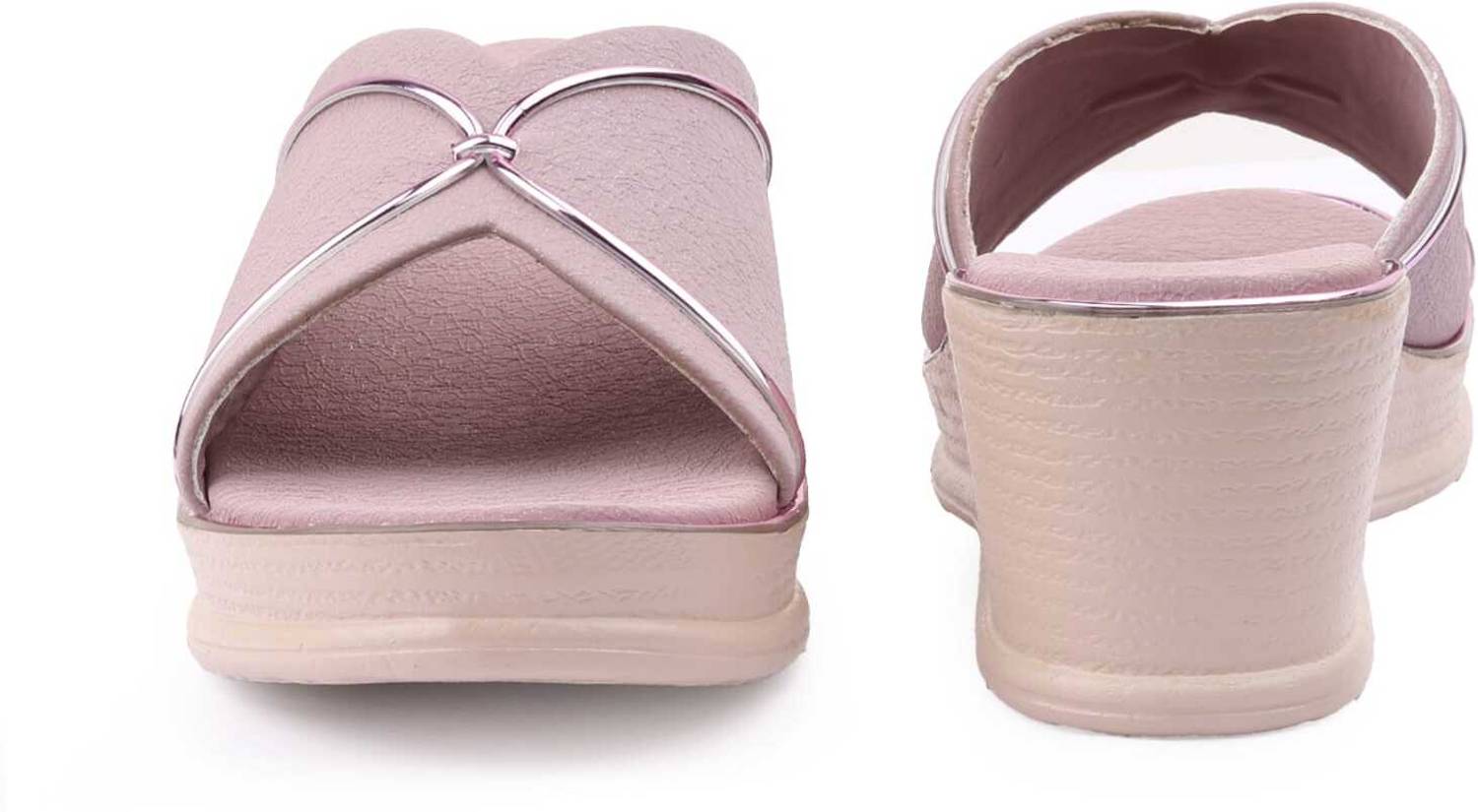 Deals4you Women Purple Wedges - Image 4