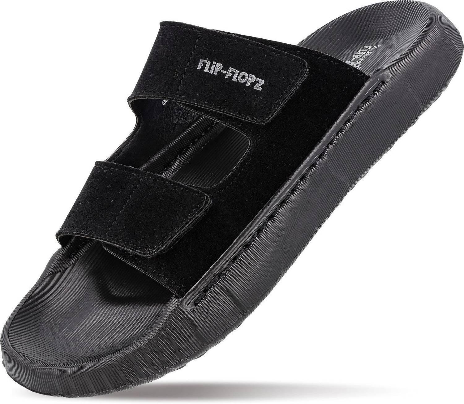 WALKAROO Men Black Sandals - Image 5