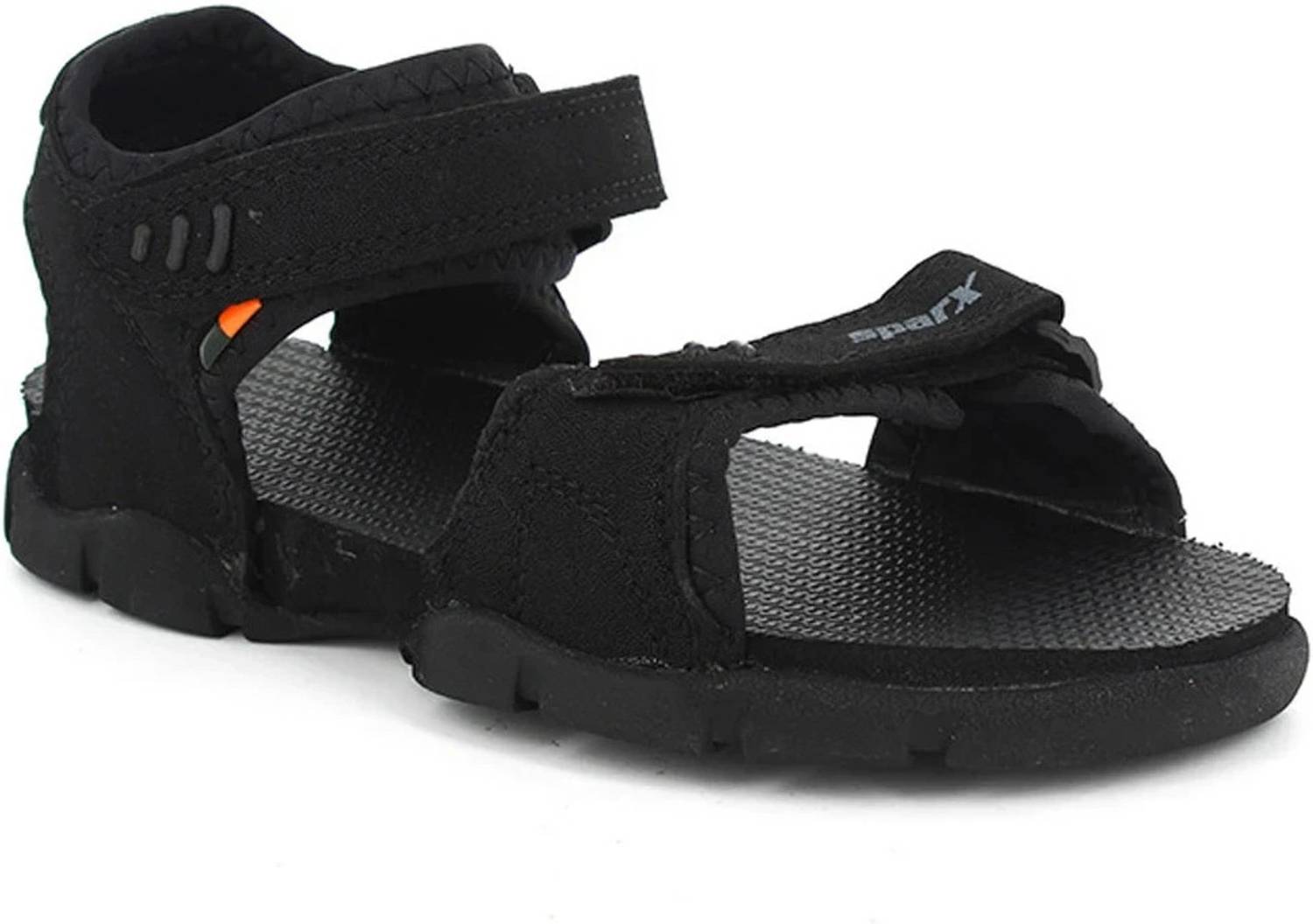 Sparx SS 101 Men Sports Sandals (Black) - Image 4