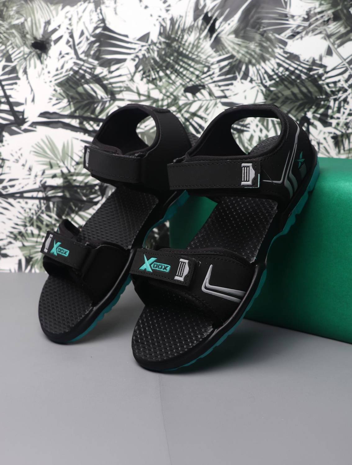XDOX Men Sports Sandals Green - Image 1