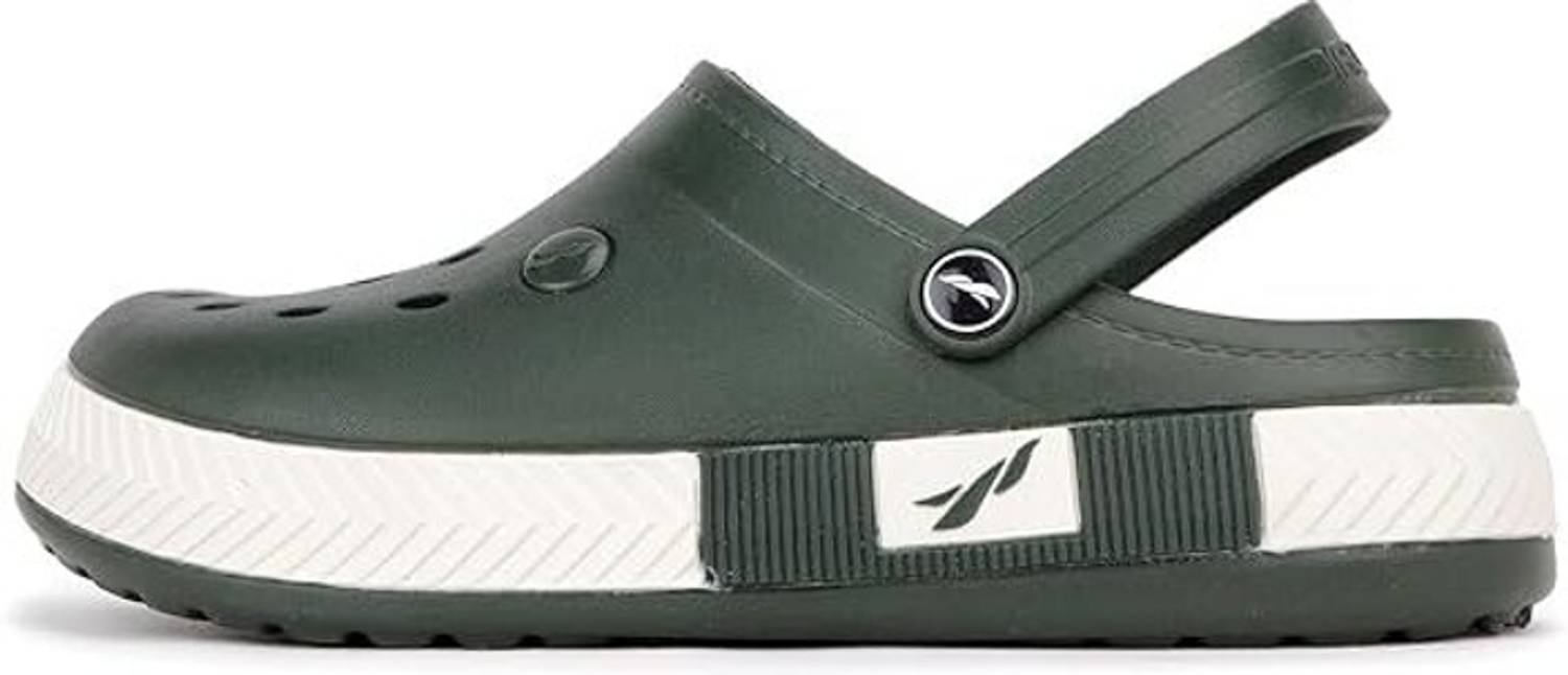 FLITE Men Green Clogs - Image 5