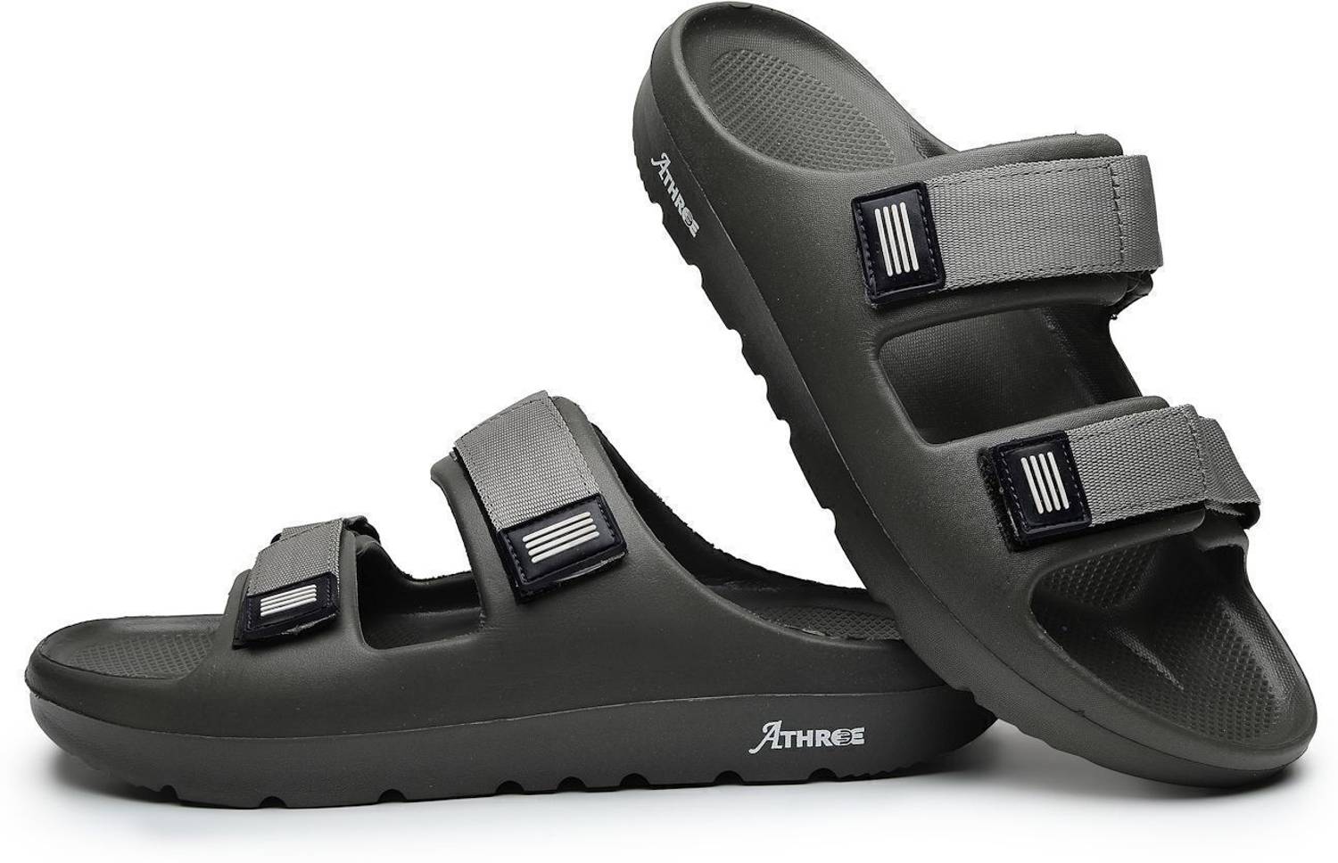 ATHREE Men Casual Gray - Image 4