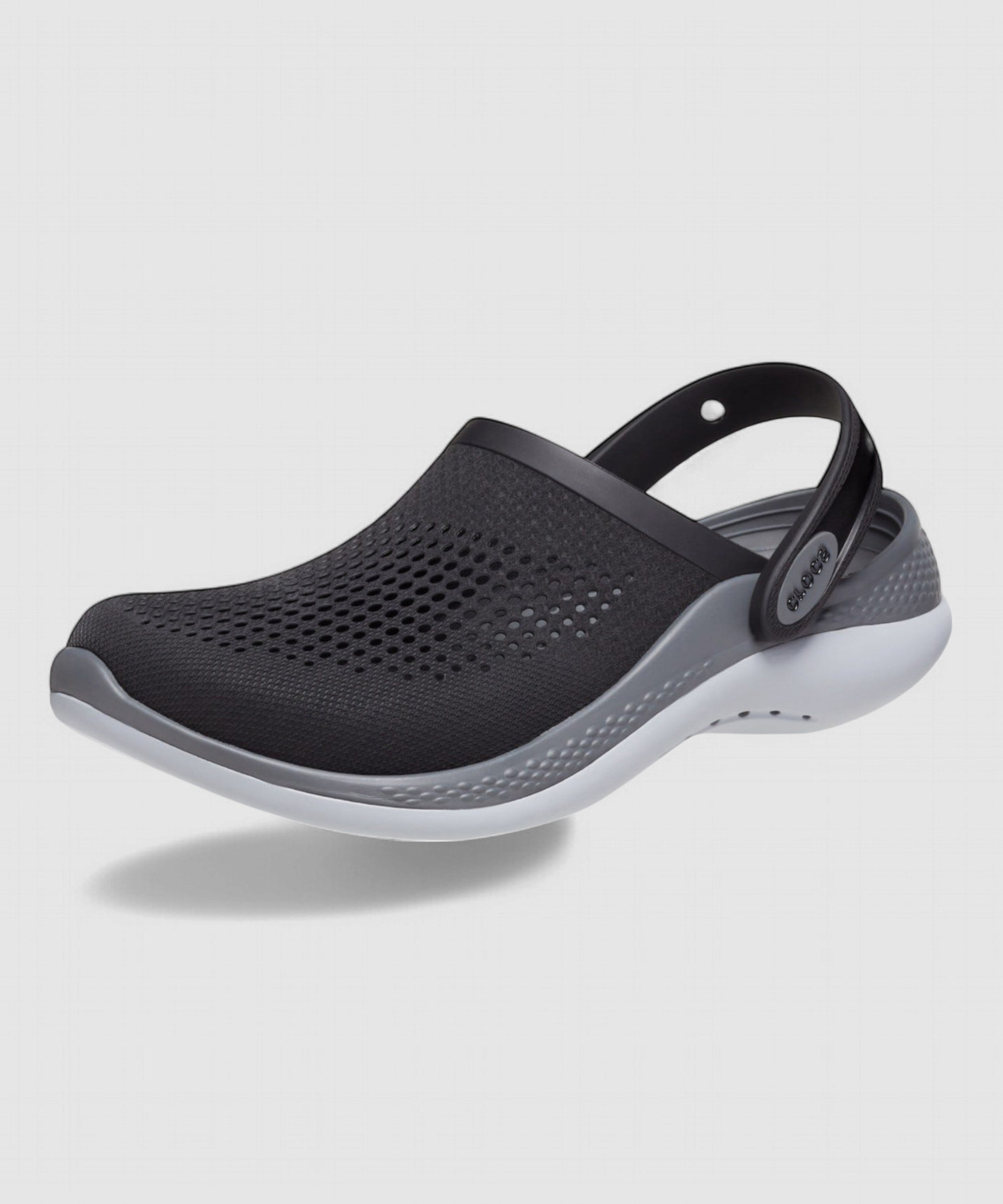 Image of CROCS LiteRide 360 Clog Blk /SGy Men Clogs