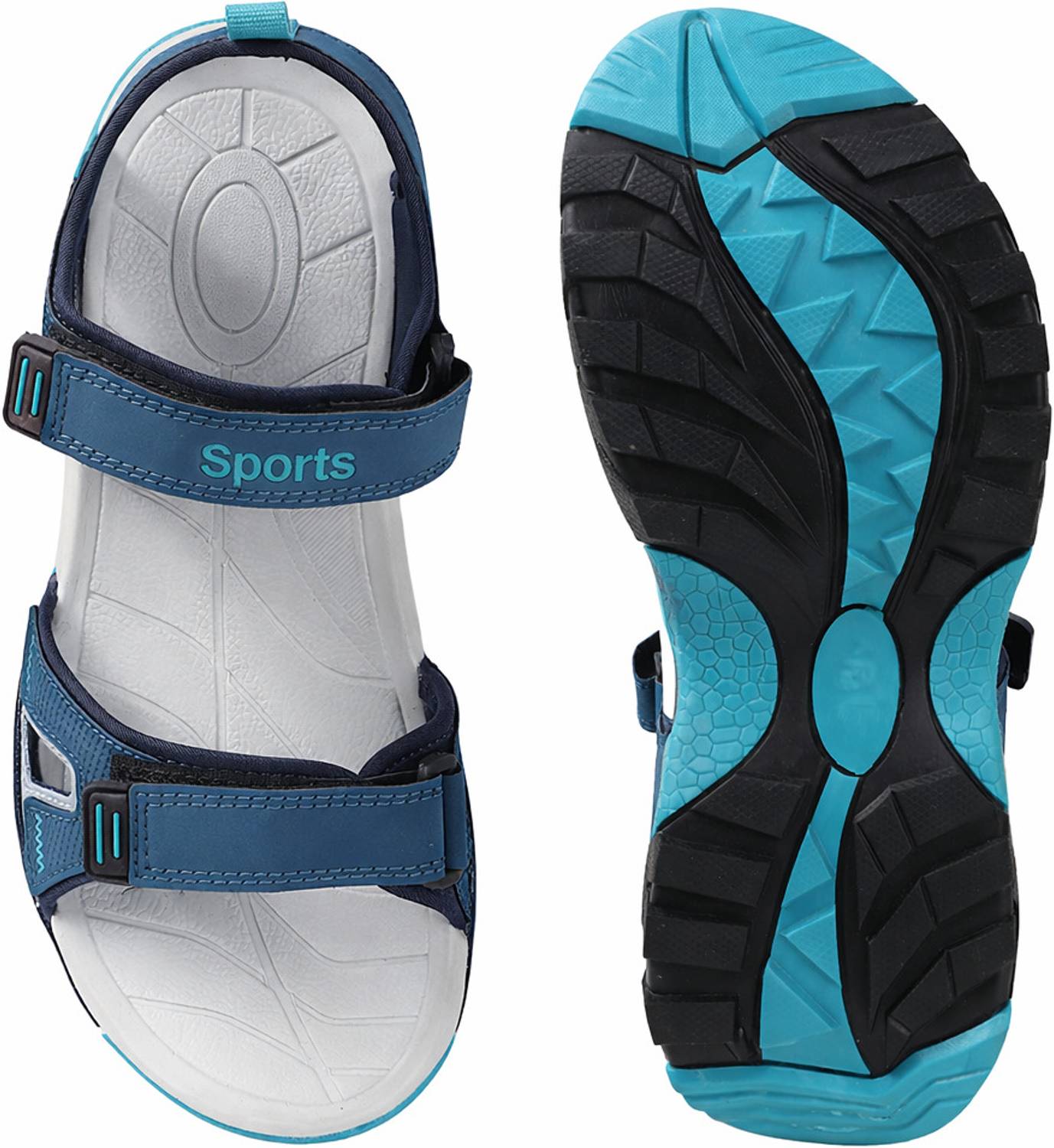 DUCKINS Men Sports Sandals Blue - Image 5
