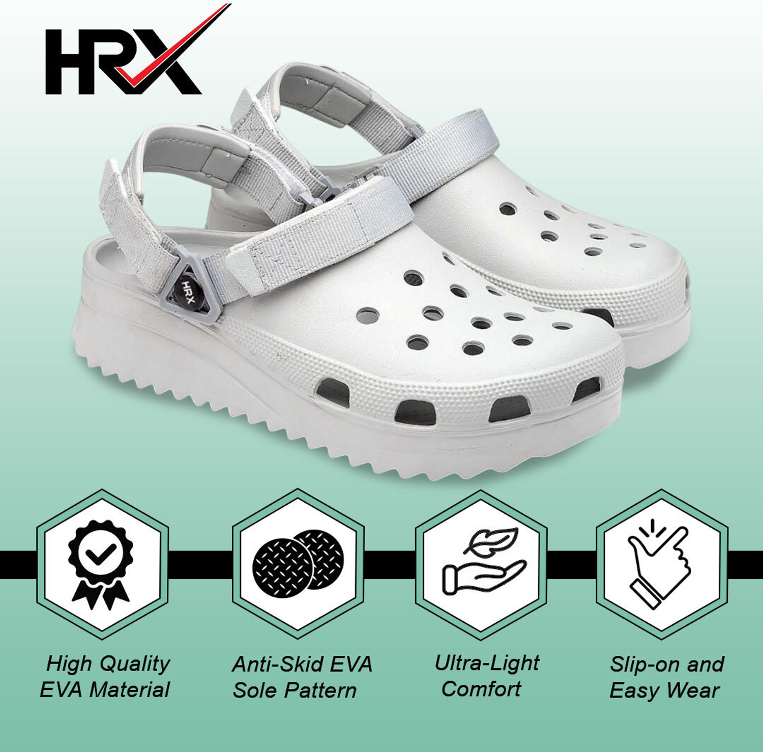 Image of HRX by Hrithik Roshan Men Slides
