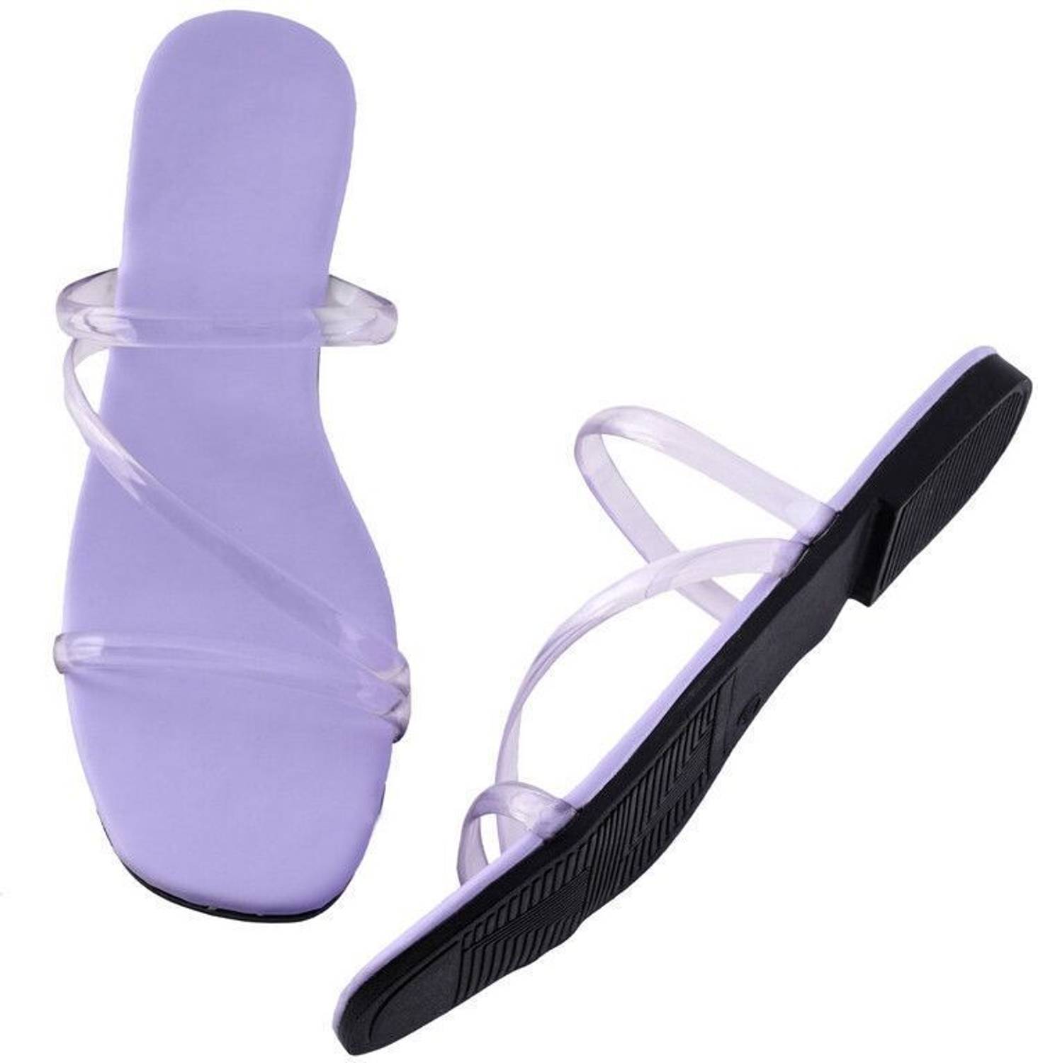 Quikni Women Purple Flats - Image 4