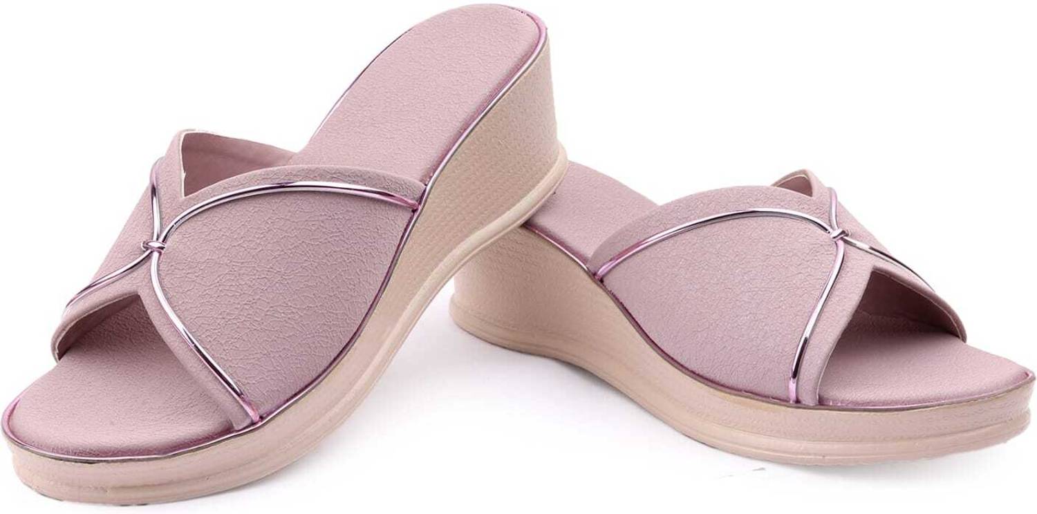 Deals4you Women Purple Wedges - Image 1