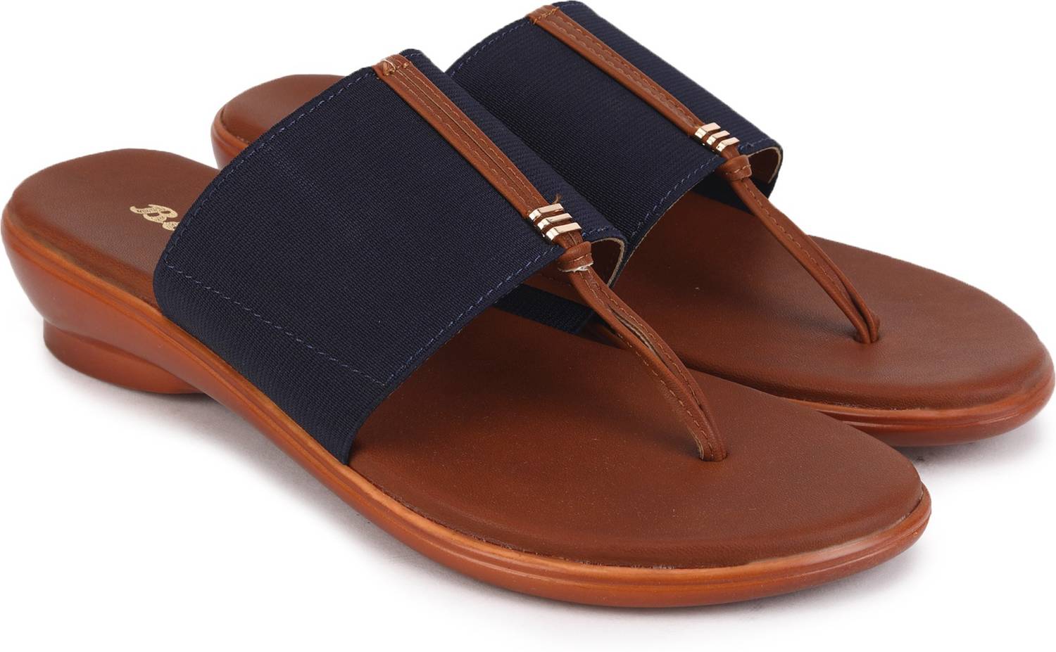 Bata Women Flats Sandal (Blue , 3)