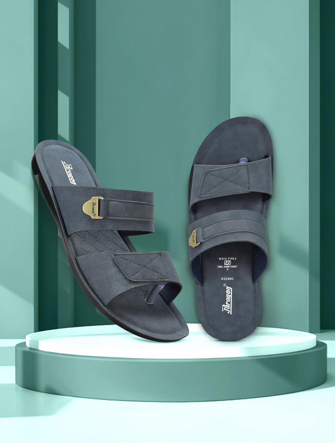 Image of Paragon PUK2240G Men Stylish Comfortable Daily Wear Men Sandals