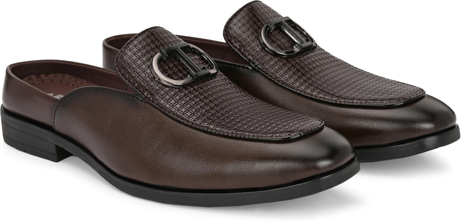 Image of FOOTLOOSE Partywear Ethnic Mule For Men