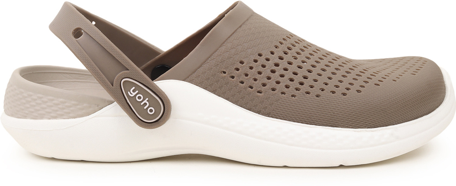 Image of yoho Easy Glide Clogs for Men Striking Dual-Tone Design Ultra-Soft EVA Men Sandals