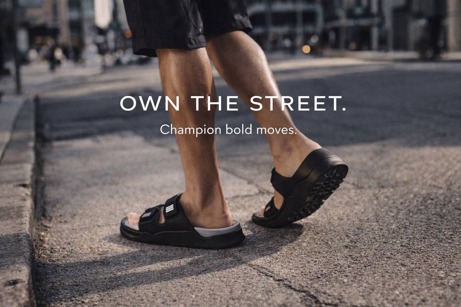 NOBELITE Men Black Sandals - Image 2