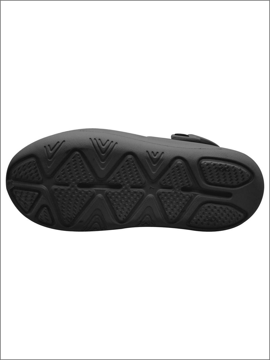 TRV Men Black Clogs - Image 4