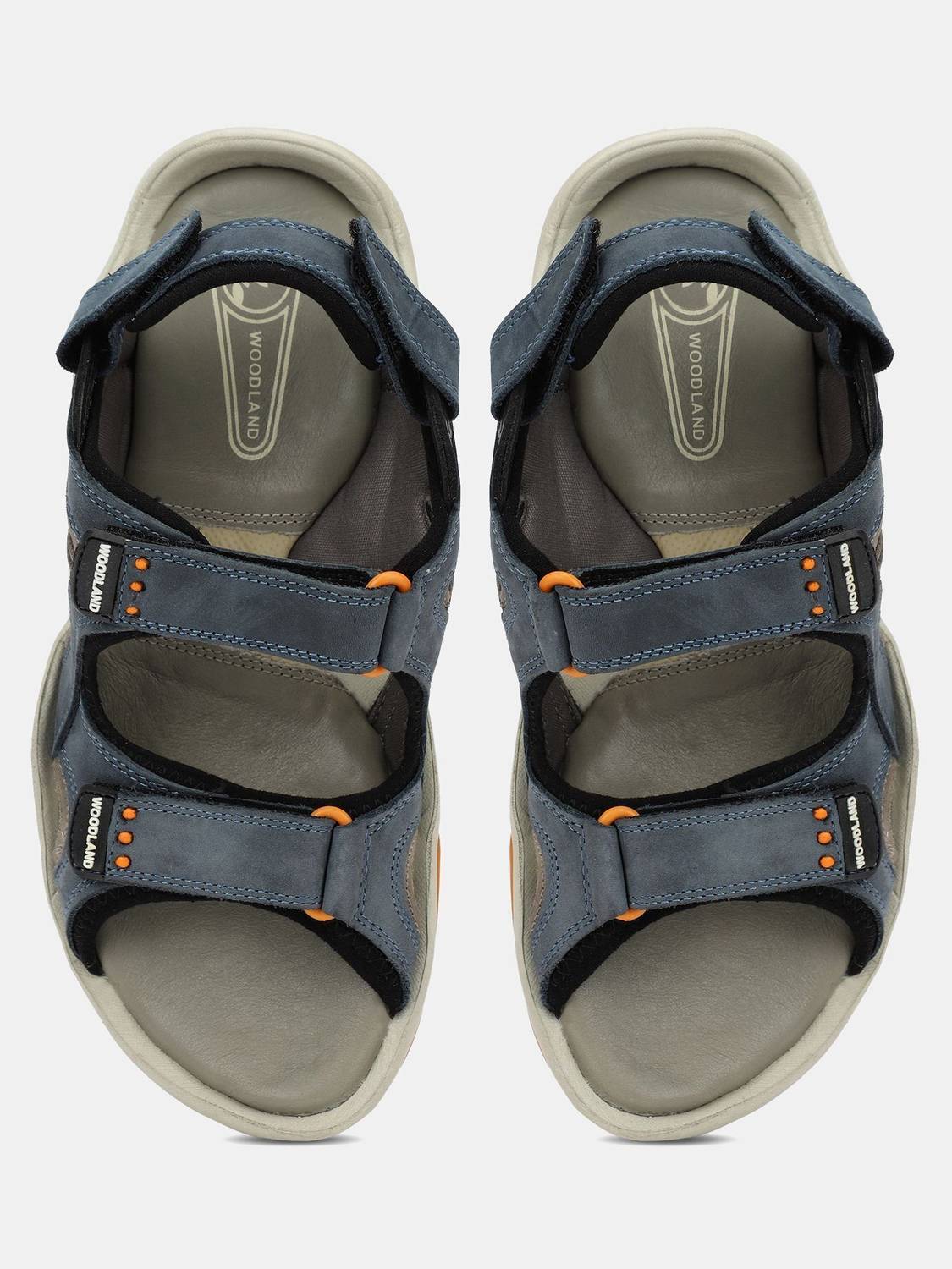 WOODLAND Men Sports Sandals Blue - Image 3