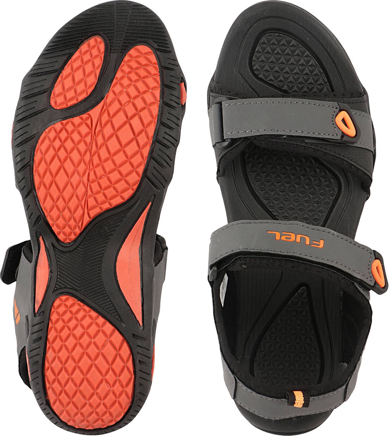 Fuel Men Orange Sandals - Image 5