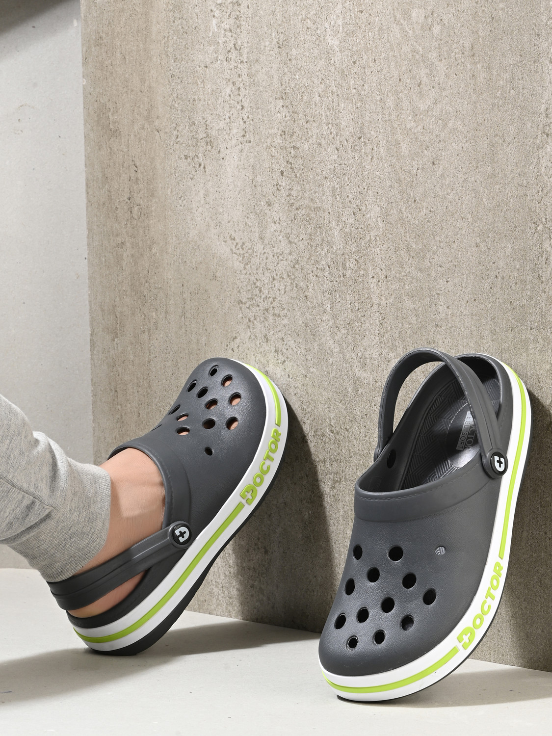 Image of DOCTOR FEEL SOFT Clogs Comfortable Non Slip Sole Daily Use Work Duty Footwear Men Clogs