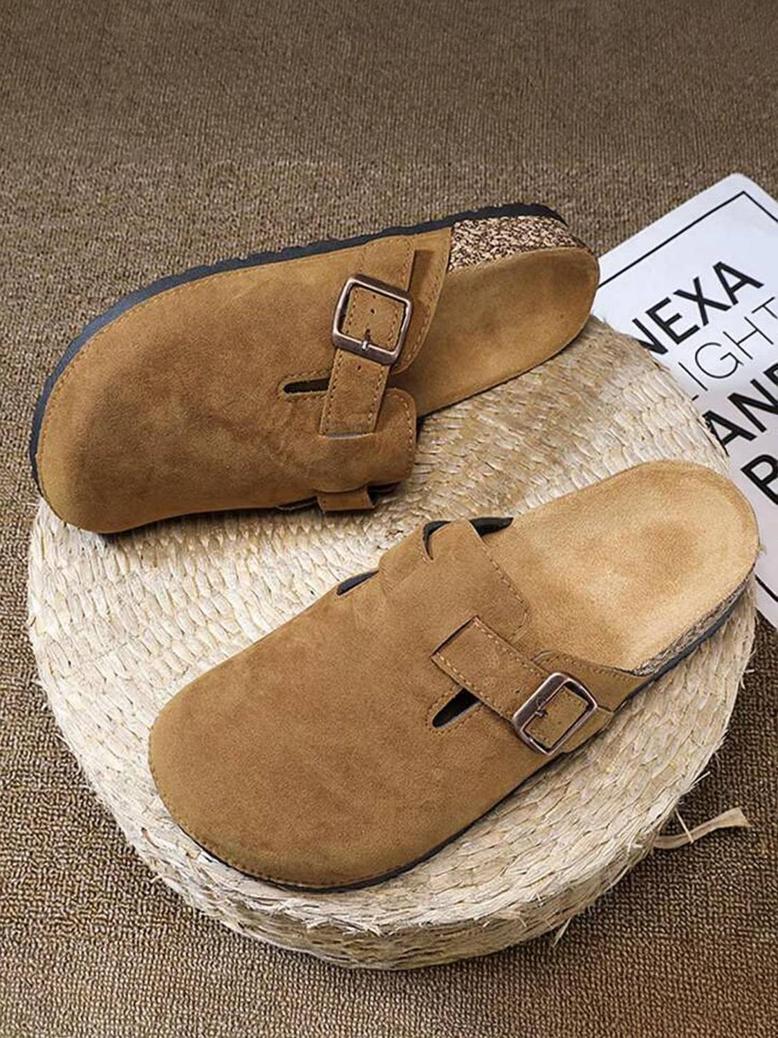 Layasa Men Casual Brown Shoes - Image 1