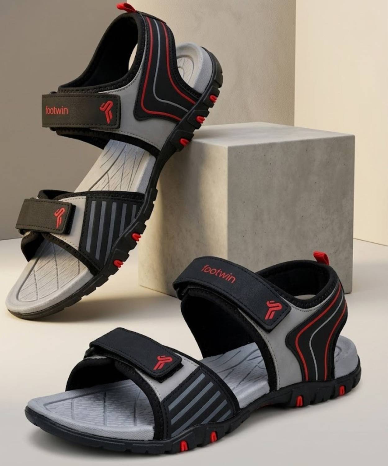 Footwin Men Casual Gray - Image 1