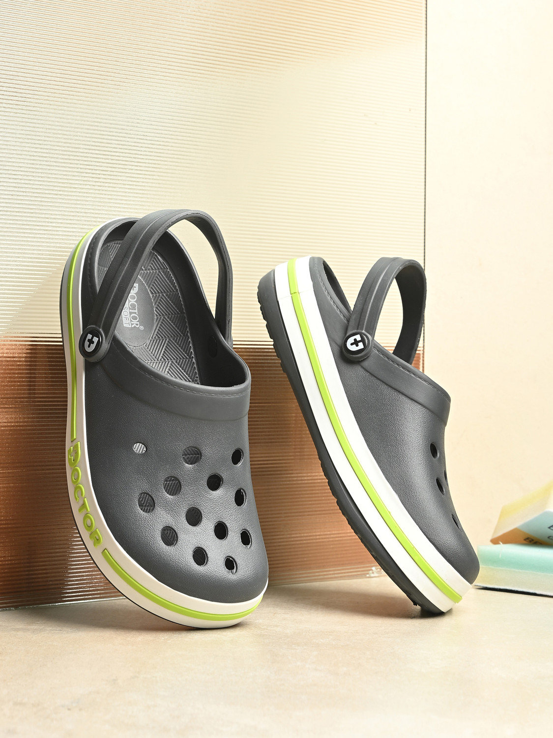 Image of DOCTOR FEEL SOFT Clogs Comfortable Non Slip Sole Daily Use Work Duty Footwear Men Clogs
