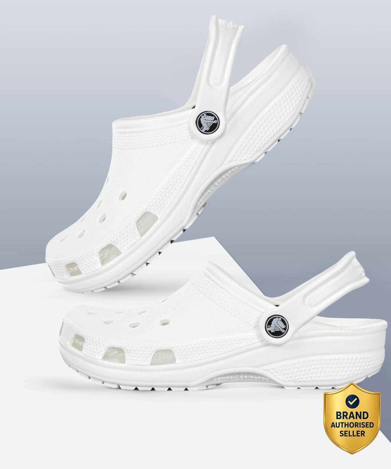 CROCS Classic Men Clogs White