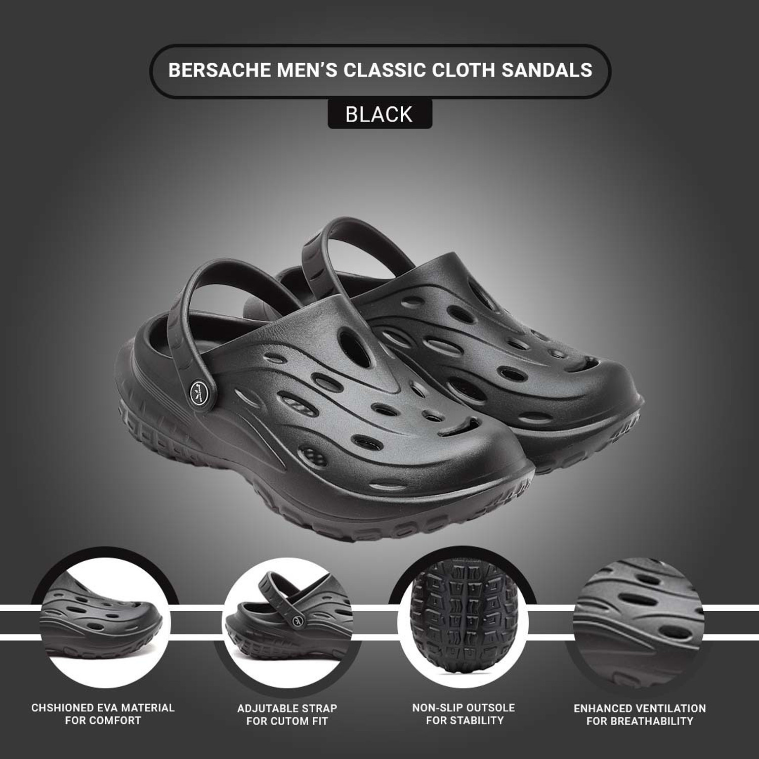 Image of BERSACHE Men Flip Flops
