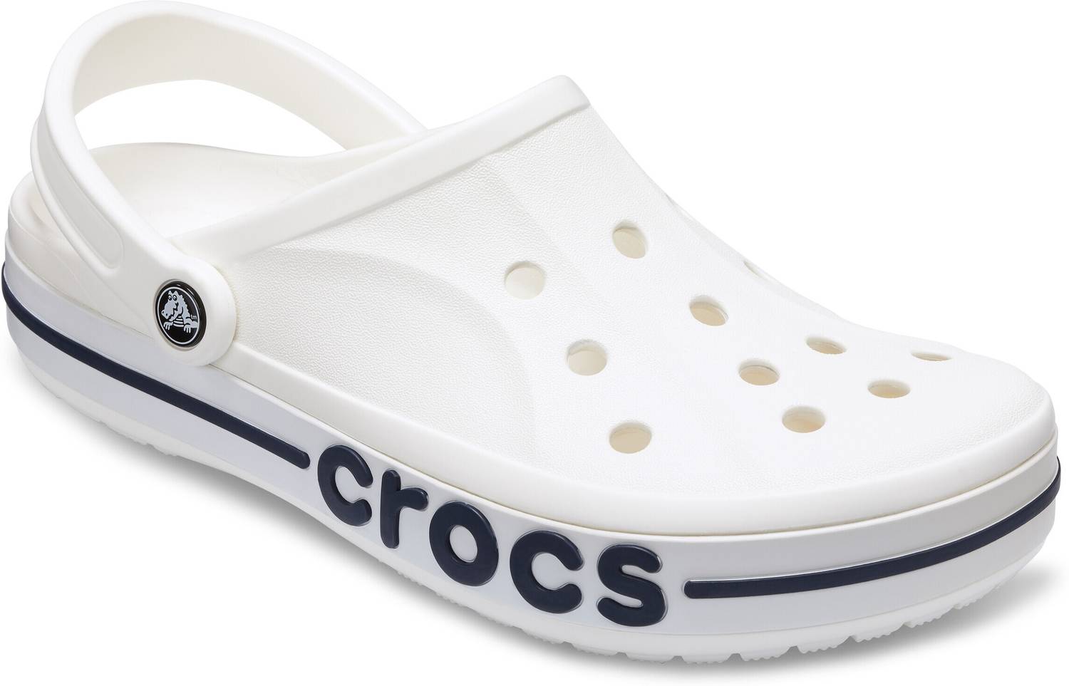 CROCS Bayaband Unisex Clogs White - Image 2