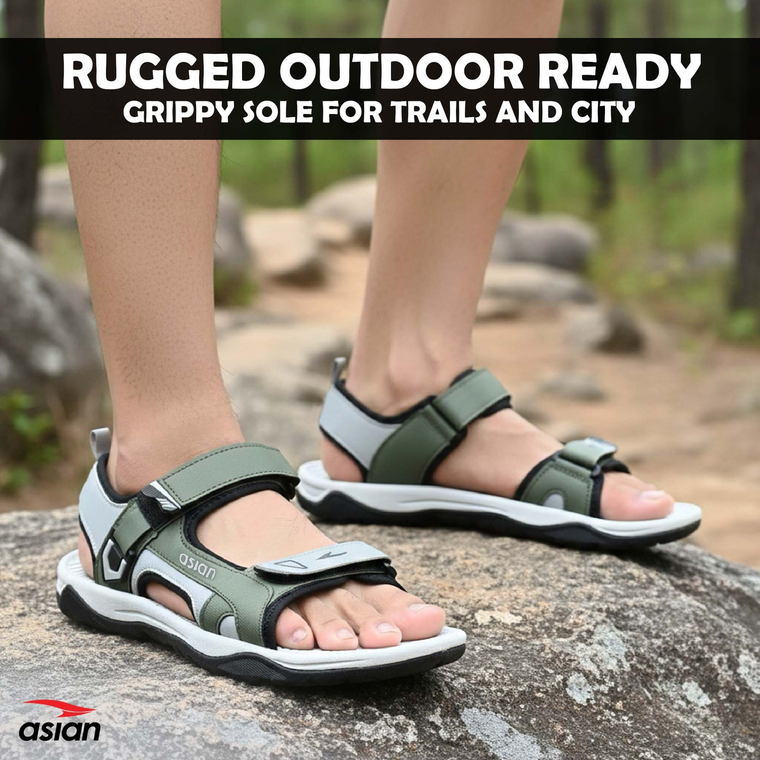 Image of asian Men Sandals