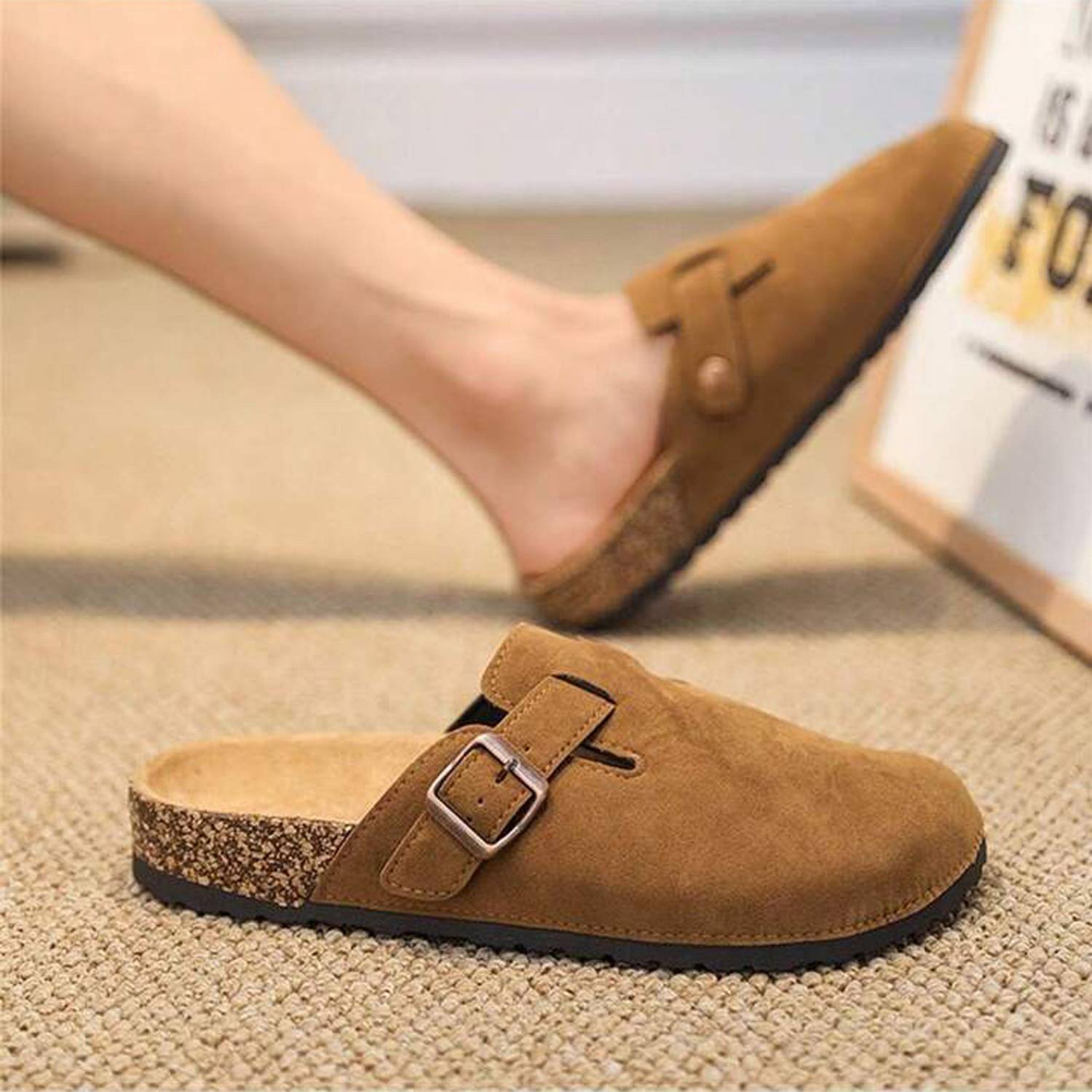 Layasa Men Casual Brown Shoes - Image 4