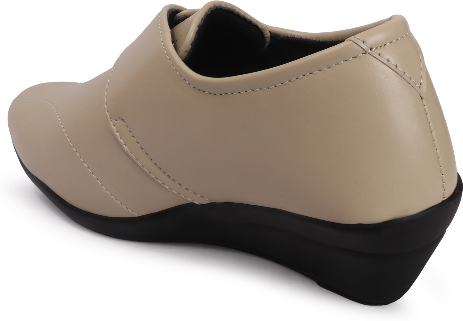 Image of Romds Women Wedges Sandal (Beige, 5)