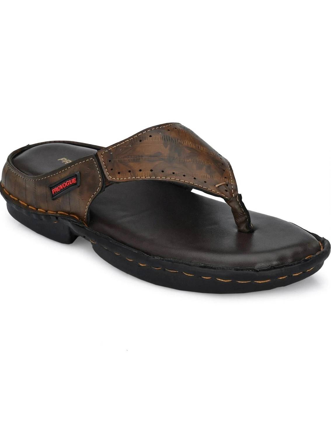 PROVOGUE Men Brown Sandals - Image 1