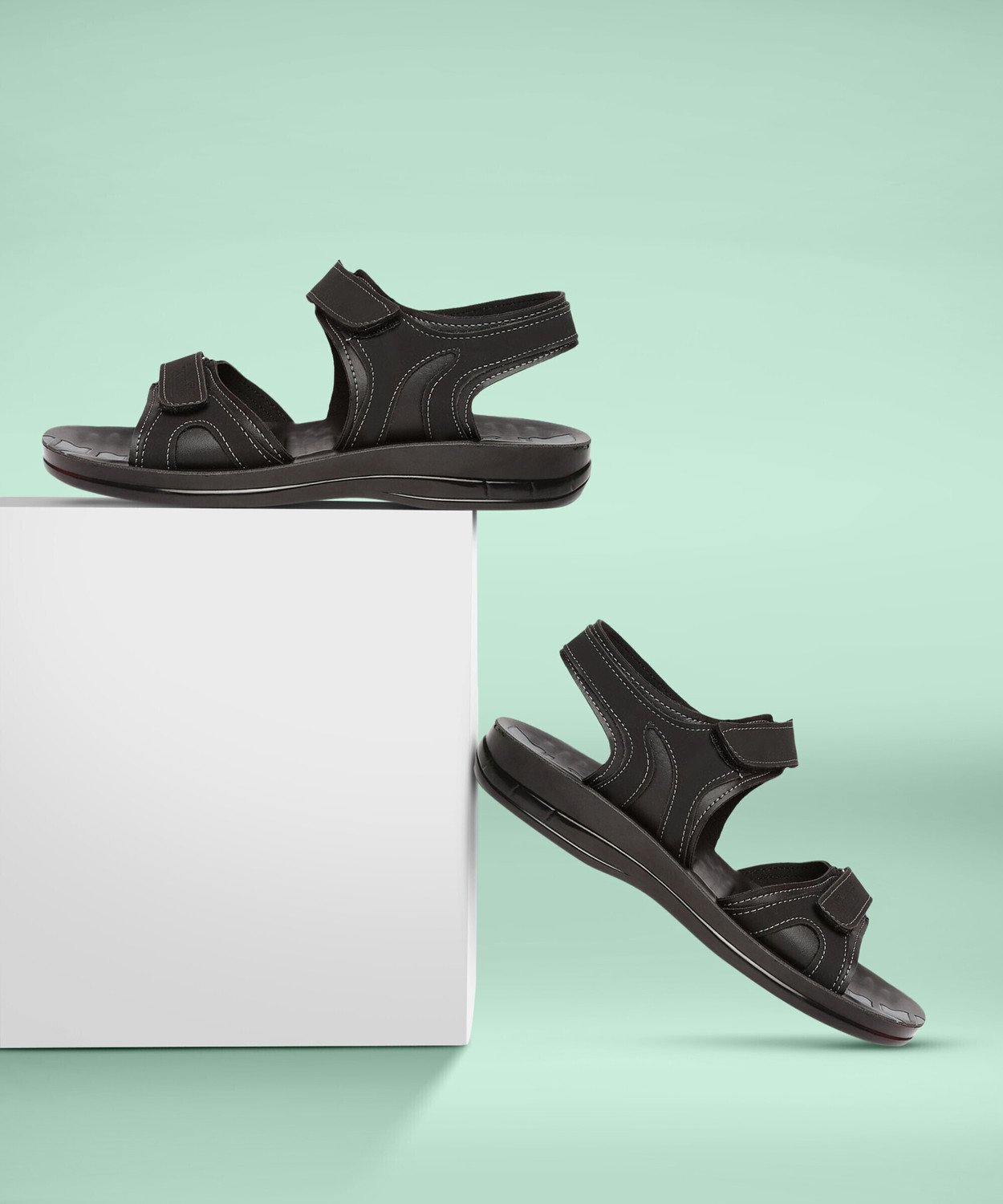 Image of Paragon PU8805G Stylish Lightweight Daily Durable Comfortable Formal Casuals Men Sports Sandals