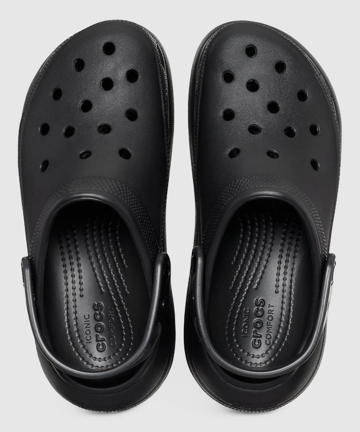 CROCS Classic Crush Unisex Casual Black - Image 4