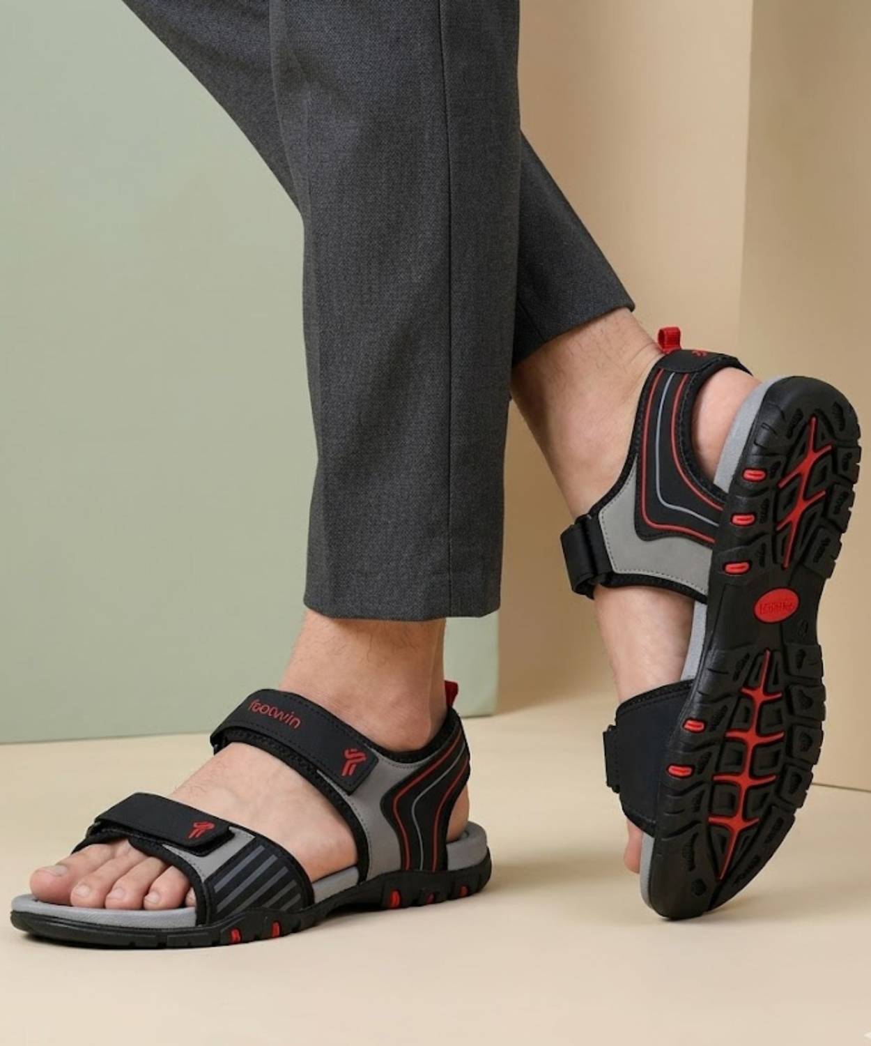 Footwin Men Casual Gray - Image 2