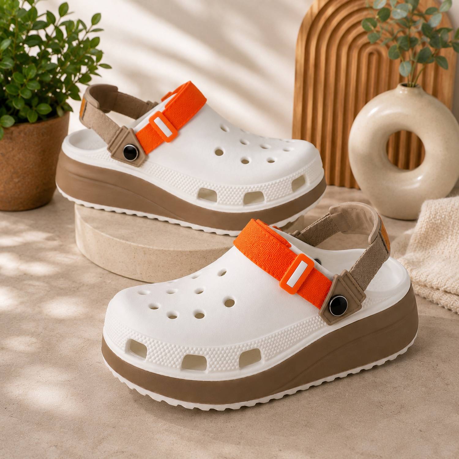 Orvex Men Clogs White - Image 3