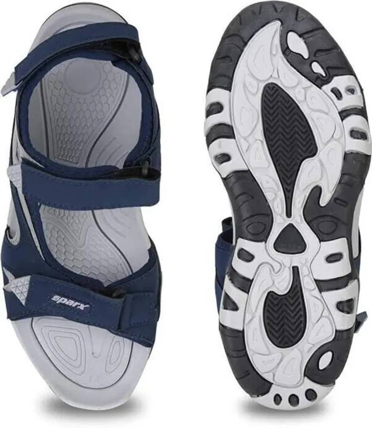 Sparx Men Blue Sandals - Image 3