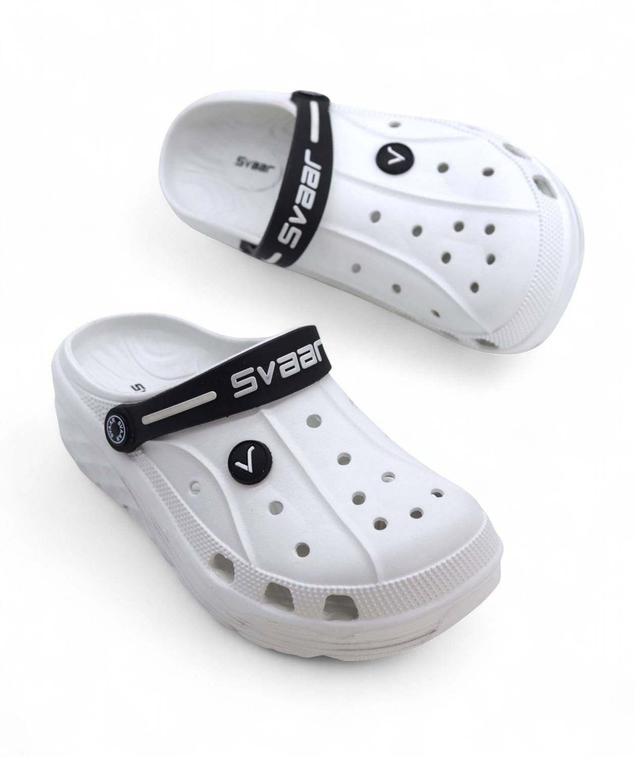 Svaar Men Clogs White - Image 2