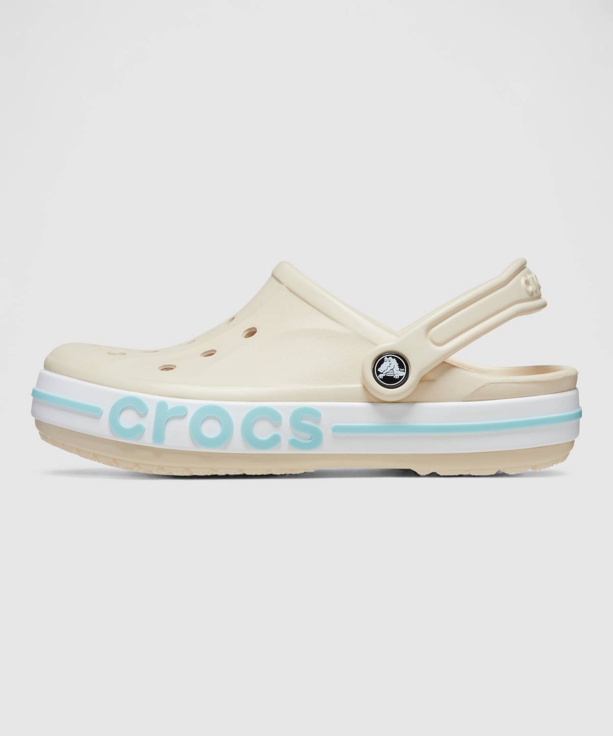 CROCS Bayaband Unisex Clogs Beige - Image 3