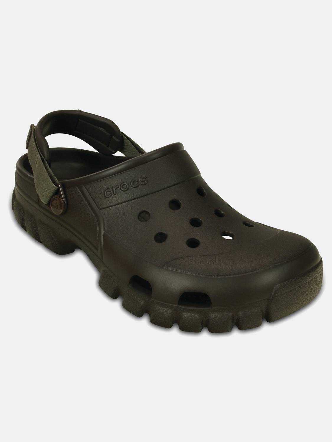 CROCS Unisex Clogs Sandal (Brown , 5)