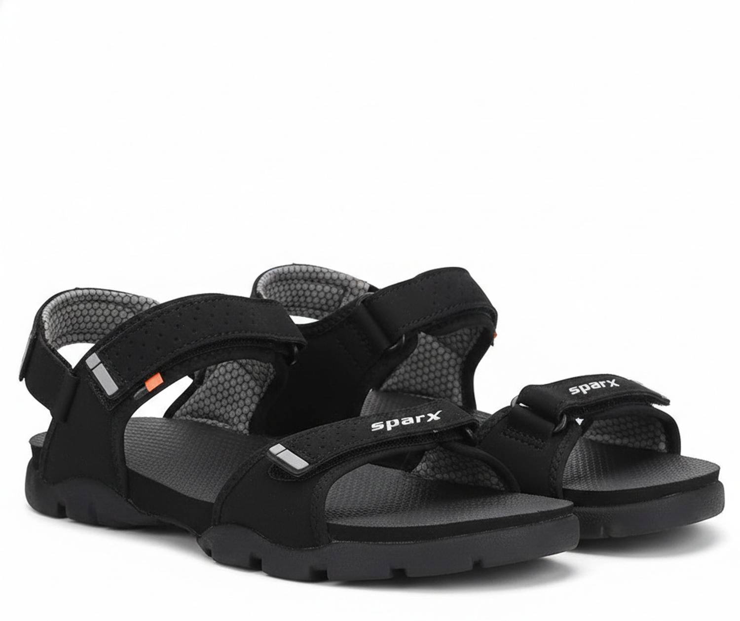 Sparx SS 119 Men Sports Sandals Black - Image 4