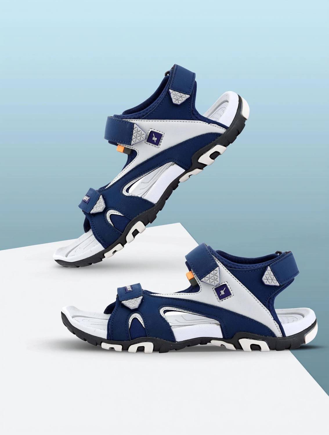 Sparx SS 453 Men Blue Sandals - Image 1