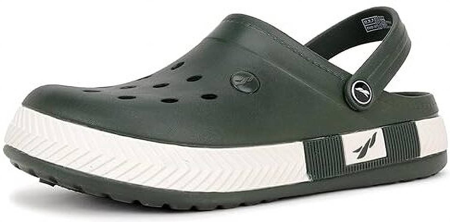 FLITE Men Green Clogs - Image 3
