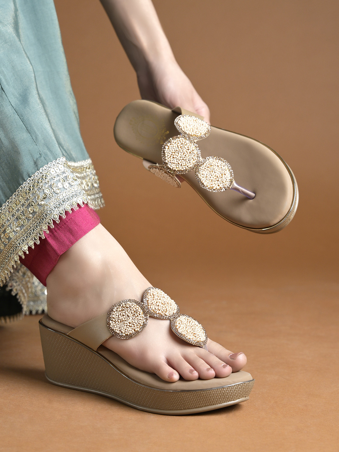 Image of SHOETOPIA Women Wedges