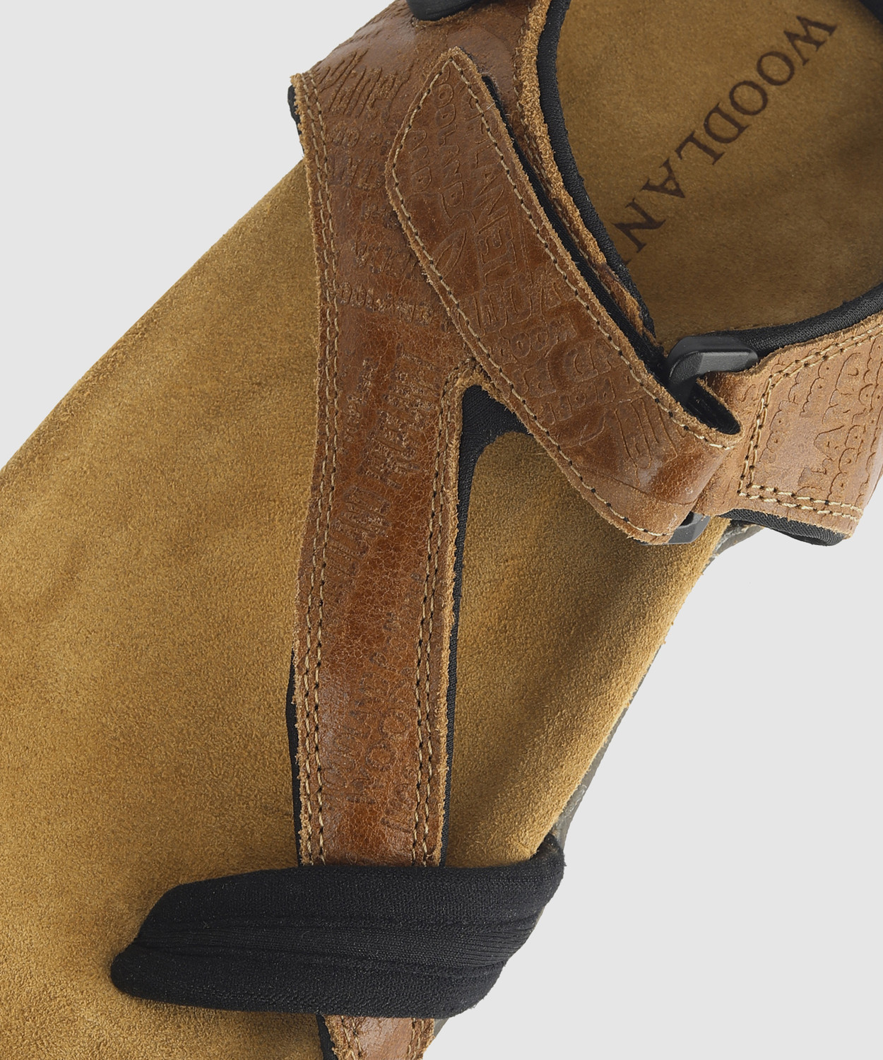 Image of WOODLAND Men Outdoor Comfortable Lightweight Everyday Use Casual Sandal (Camel, 10)