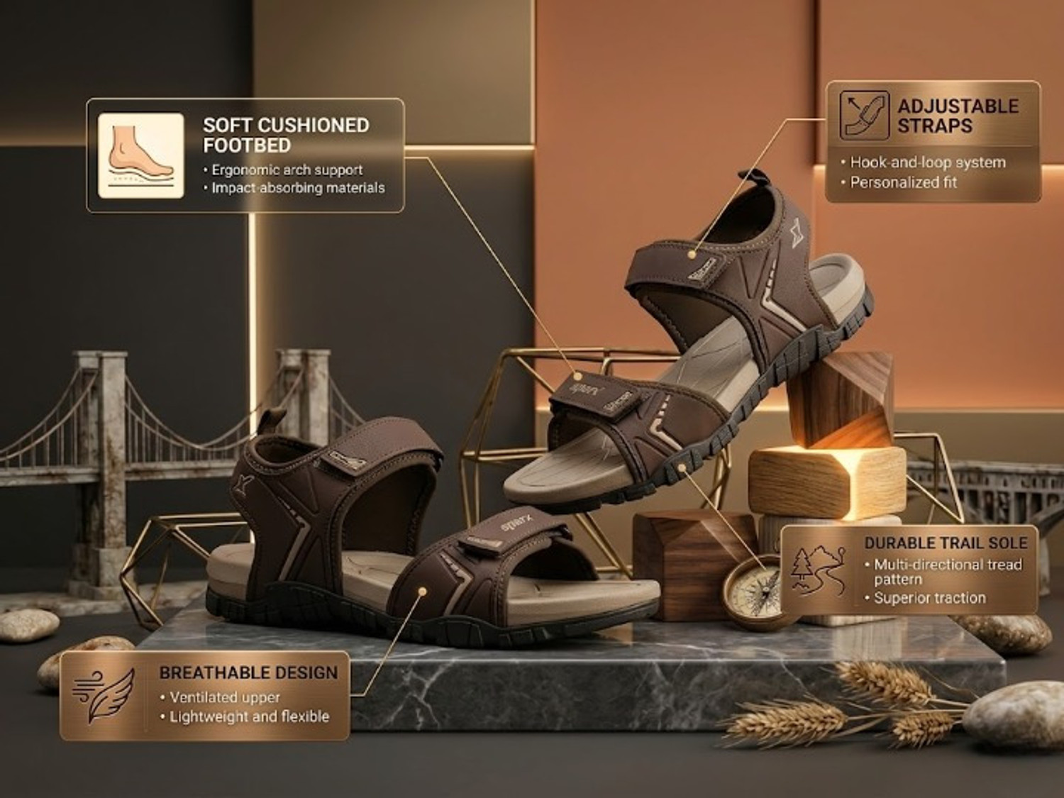 Image of Sparx Men Sandals
