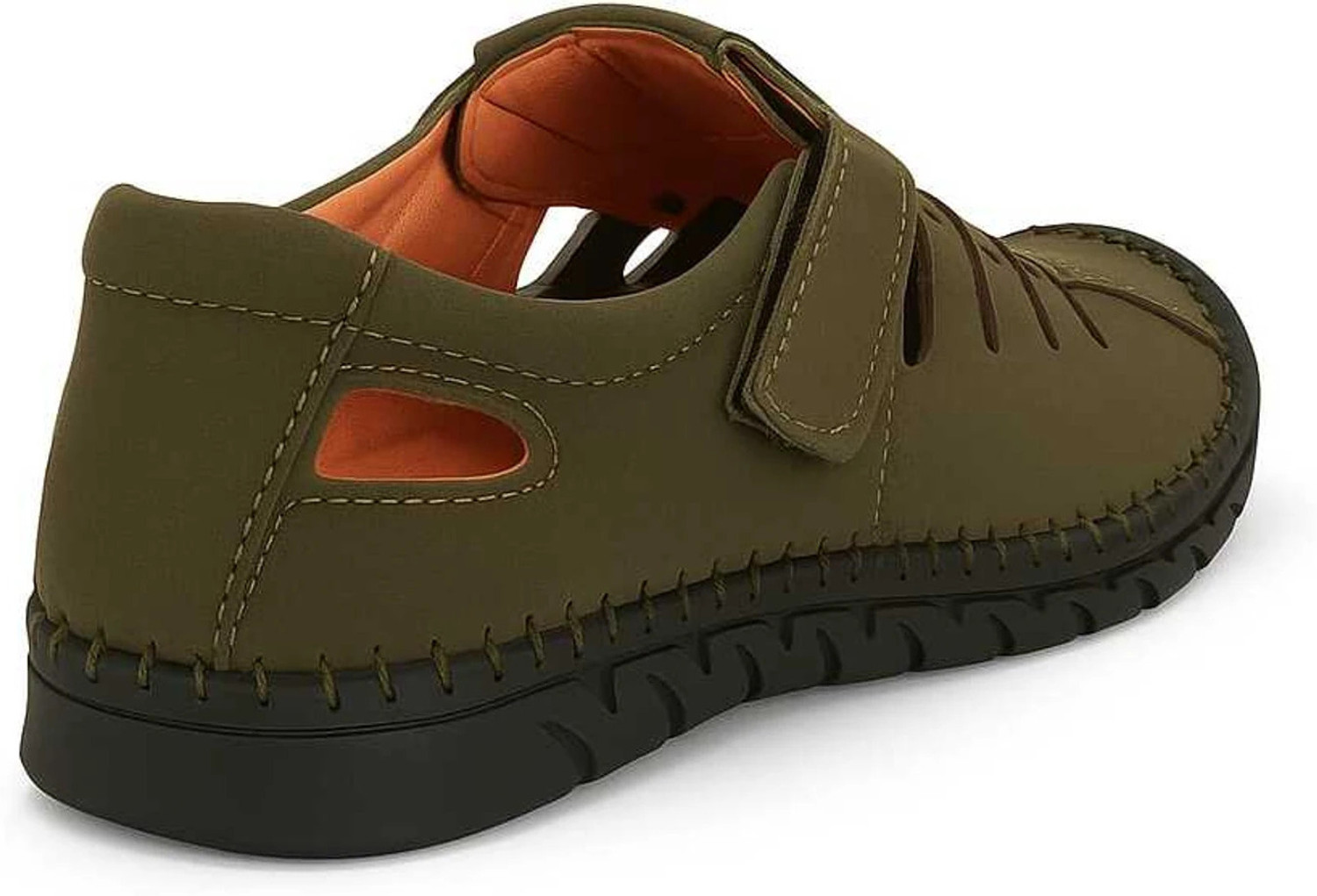 Image of WALKWISE Men Sandal (Olive, 6)