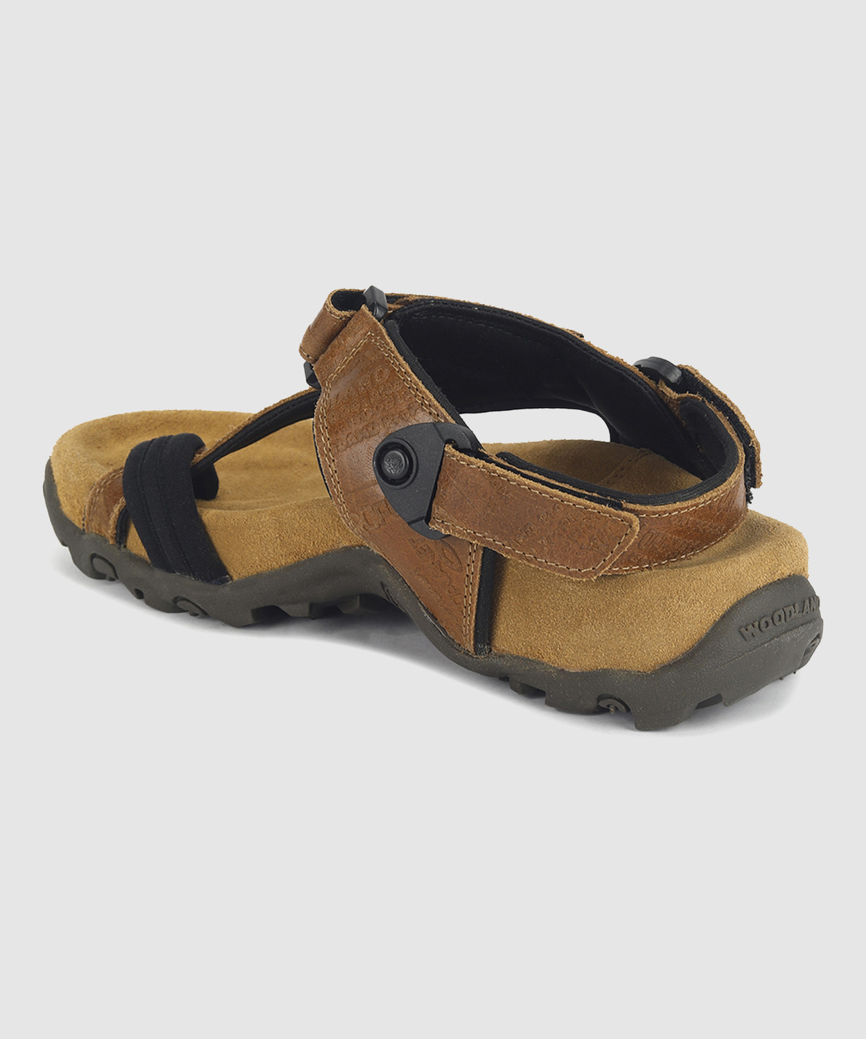 Image of WOODLAND Men Outdoor Comfortable Lightweight Everyday Use Casual Sandal (Camel, 10)